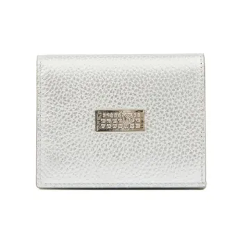 MM6 Maison Margiela Calfskin Wallet Men's Silver