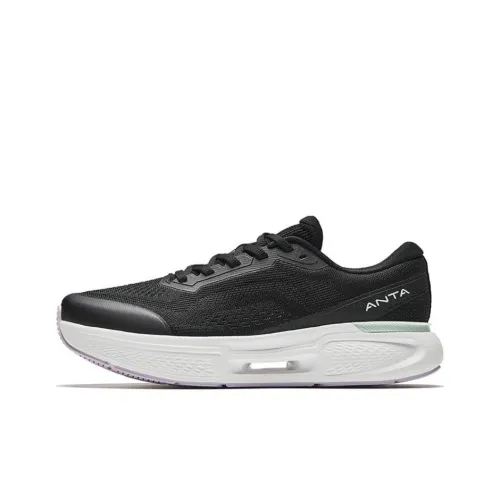 Anta Shenxing 11 Cushioning Wear Resistant Low Top Training Shoes Women's Black White
