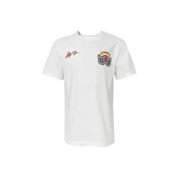 Jordan Set in Sleeve T Shirt Men's Sail White