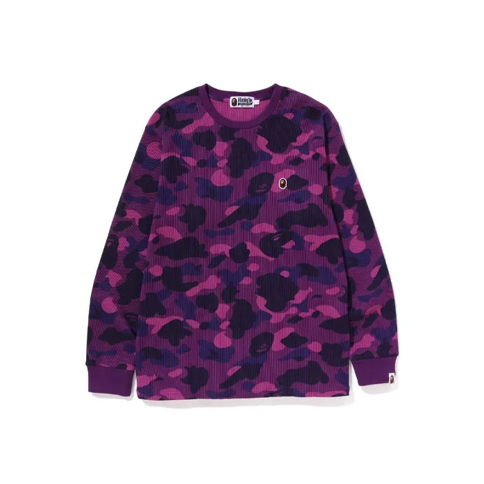 Bape Color Camo Thermal L/S Tee SS23-2
