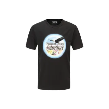 VERSACE JEANS COUTURE SS22 T Shirt Men's Black