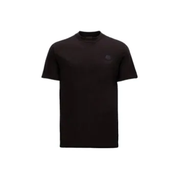 Moncler T Shirts Men Black