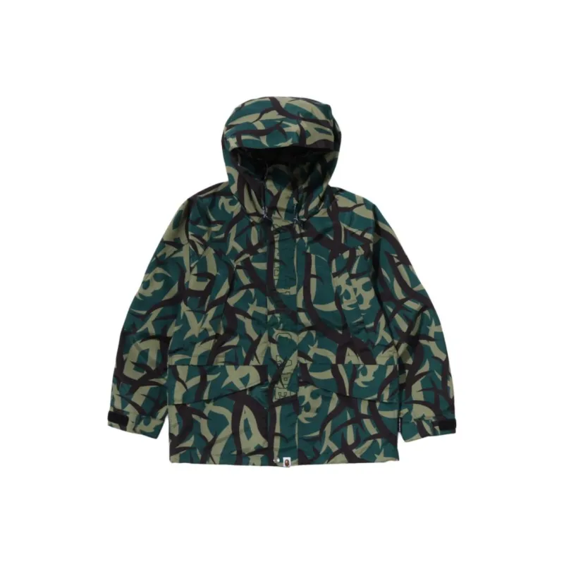 Bape Trial Camo Snowboard Jacket-0