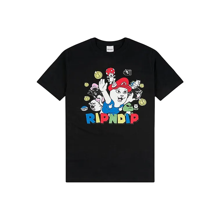 RIPNDIP T Shirts Unisex Black-0