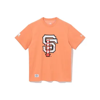 New Era SS22 T Shirt Men's Orange