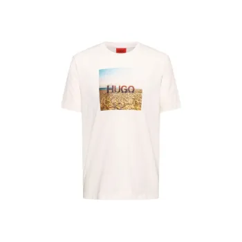 HUGO BOSS T Shirts Men Beige