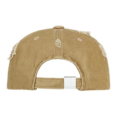 WE11DONE Distressed Baseball Cap-1