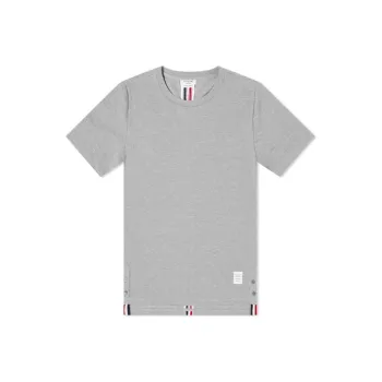 THOM BROWNE Rwb Striped Crewneck T Shirt