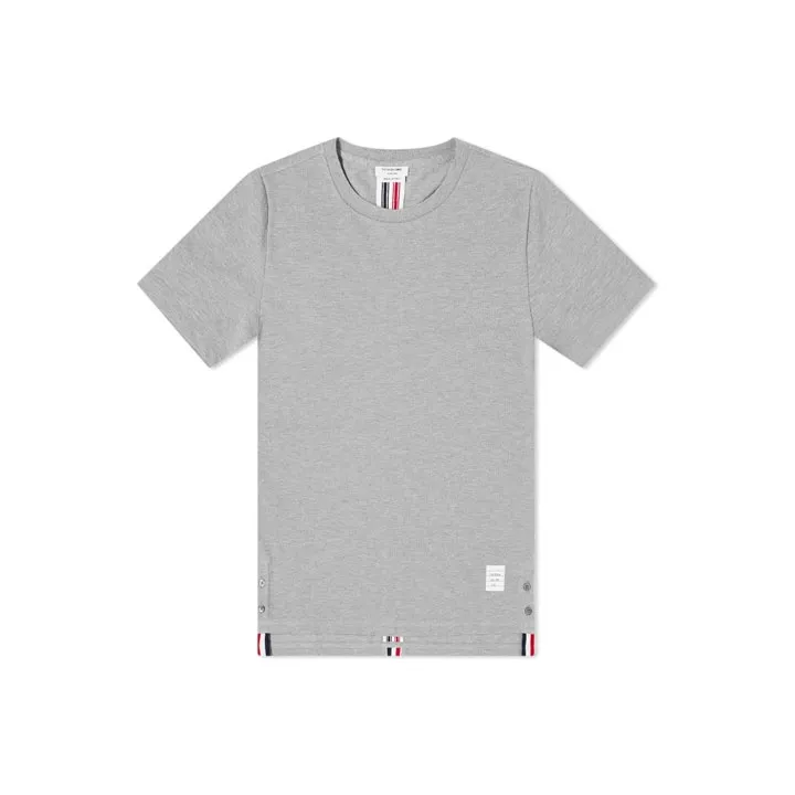 THOM BROWNE Rwb Striped Crewneck T Shirt-0