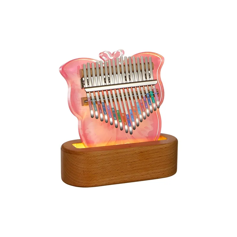 CEGA Acrylic Kalimba Fully Transparent Appearance 17/21 Keys Thumb Piano-2