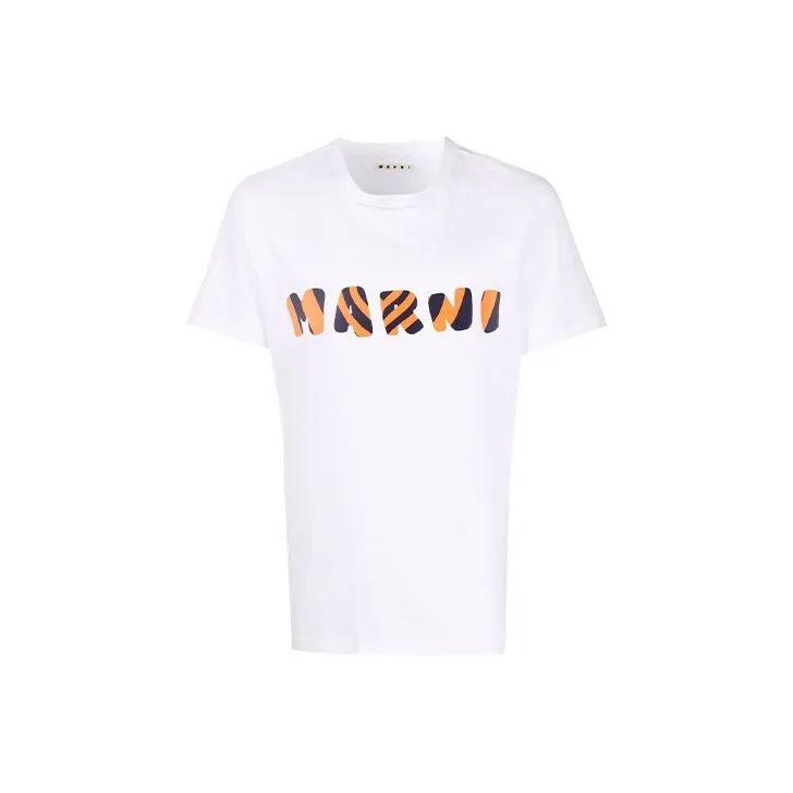 MARNI Crewneck Short Sleeve T Shirt-0