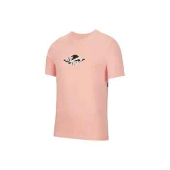 JORDAN Air JORDAN Classics T Shirts Men Coral Red