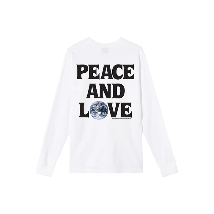 Stussy Spring Weeds Pigment Dyed Long Sleeve Tee-6