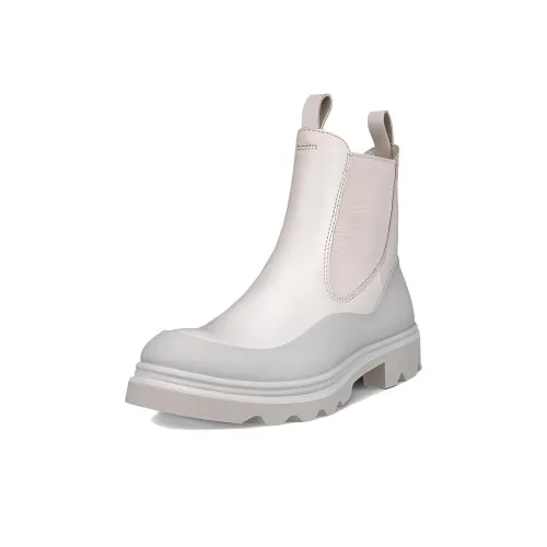 Ecco 14cm Chelsea Boots 4cm Women's Gray White