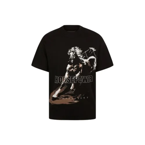 REPRESENT T Shirts Men Black