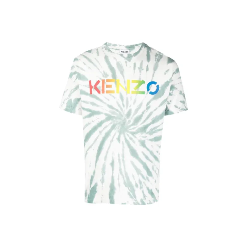 KENZO Letter Logo T Shirts Men Multicolor-0