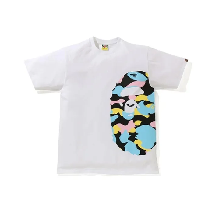 A BATHING APE New Multi Camo Side Big Ape Head Tee-3