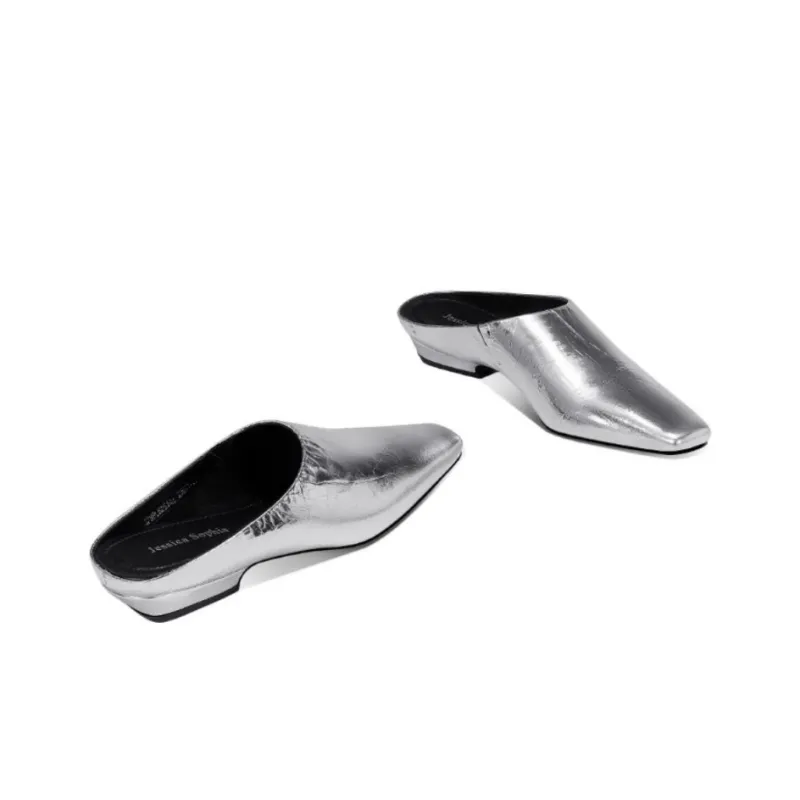 JESSICA SOPHIA Rubber Sole Abrasion Resistant Slip Resistant Wrap toe Slippers Women's-3
