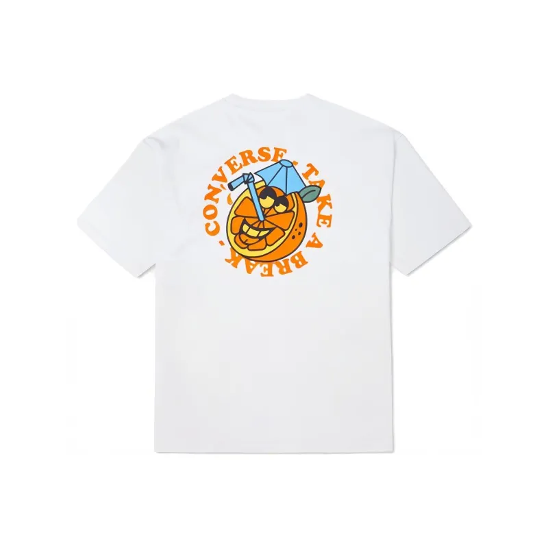 Converse T Shirts Men White-0