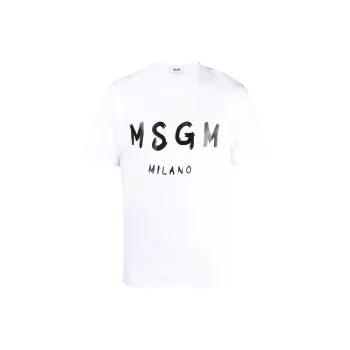 MSGM T-Shirts Men White