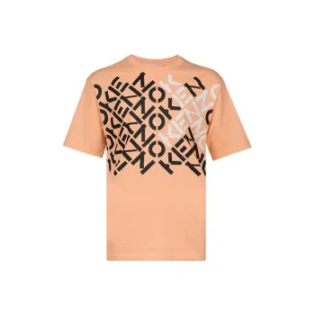 KENZO T Shirts Men Orange