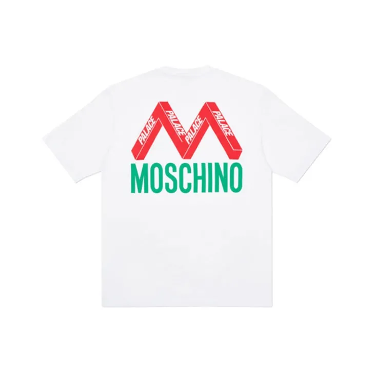 Palace X MOSCHINO T Shirt-0