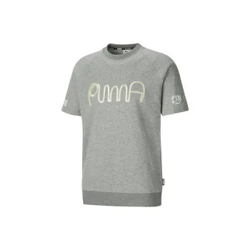 PUMA x Mr Doodle T Shirt Men's Gray