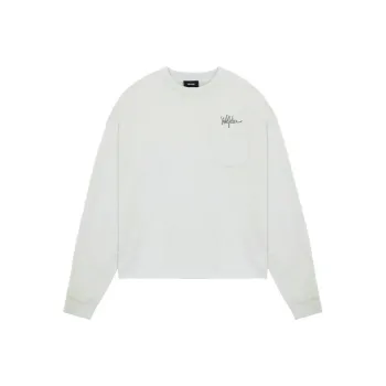 WE11DONE Logo Embellished Crewneck T Shirt
