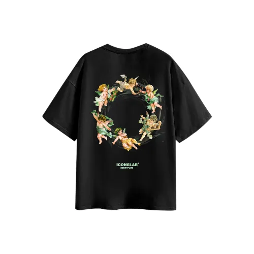 ICONS Lab Drop Shoulder Sleeve T Shirt Unisex
