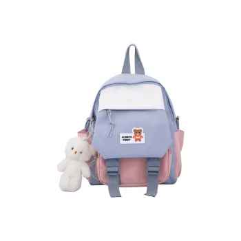SUN EARTH &U Nylon Backpack Unisex Multicolor