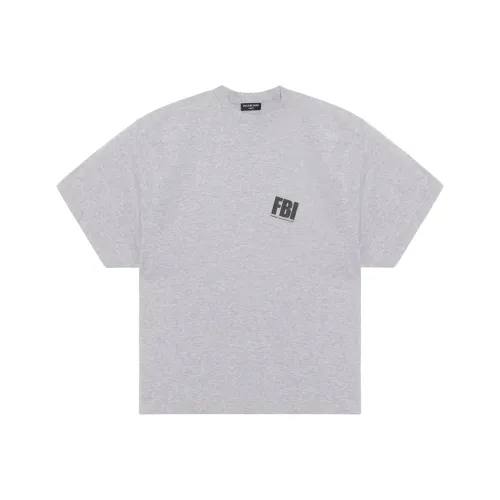 Balenciaga Fbi Print T Shirt
