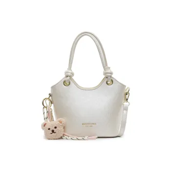 LUVISTRUE Pu Handbags Shoulder Bag Crossbody Bag Regular Women's Beige/Silver/Black/Pink