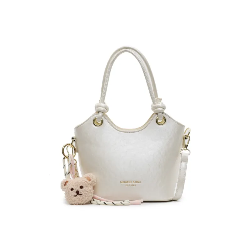 LUVISTRUE Pu Handbags Shoulder Bag Crossbody Bag Regular Women's Beige/Silver/Black/Pink-0