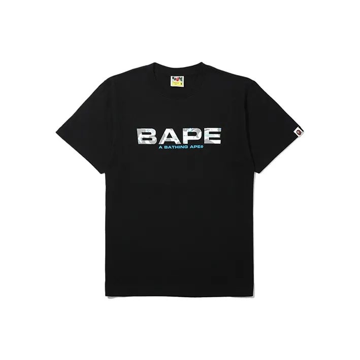 Bape Space Camo Bape Logo Tee-0