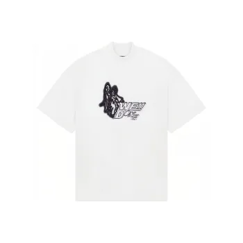 WE11DONE T Shirts Unisex White