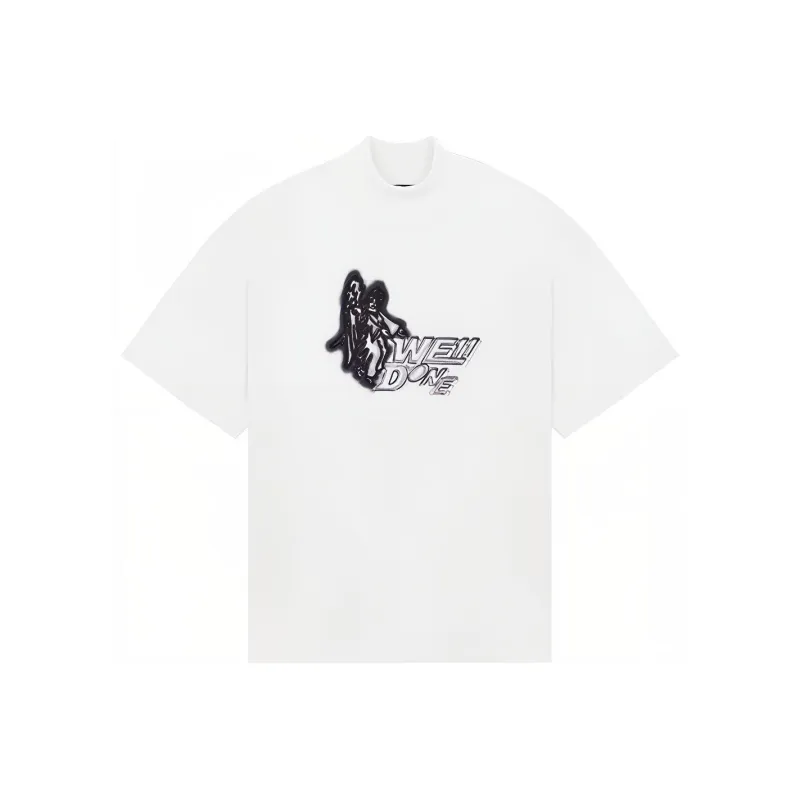 WE11DONE T Shirts Unisex White-0