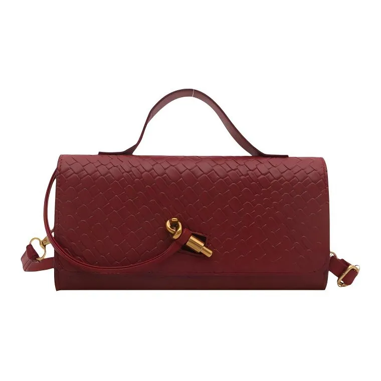 Yalu PU Shoulder Bag, Crossbody Bag, Handbag Regular Women's White/Black/Red-15