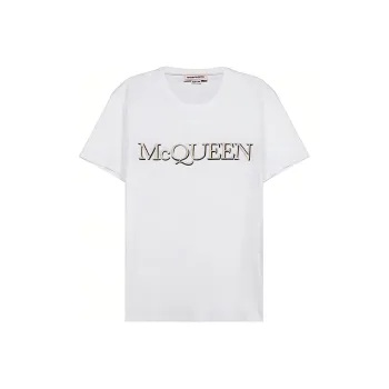 Alexander McQueen Logo print T shirt