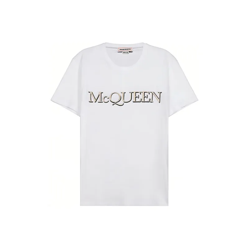 Alexander McQueen Logo print T shirt-0