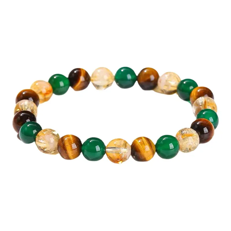 Atsuyama Tiger's Eye Stone Bracelets Unisex-0