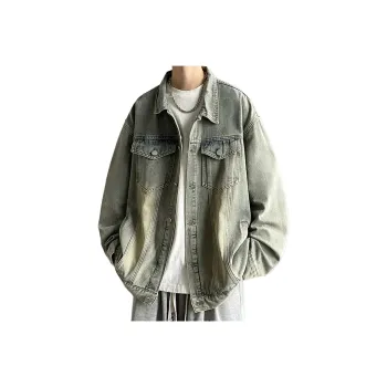 KIRHNE Denim Jacket Unisex Black