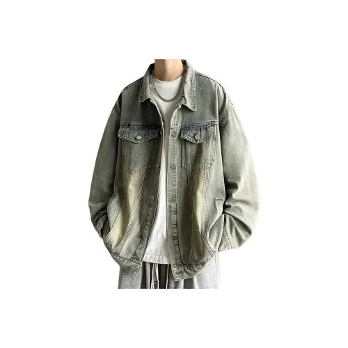 KIRHNE Denim Jacket Unisex Black