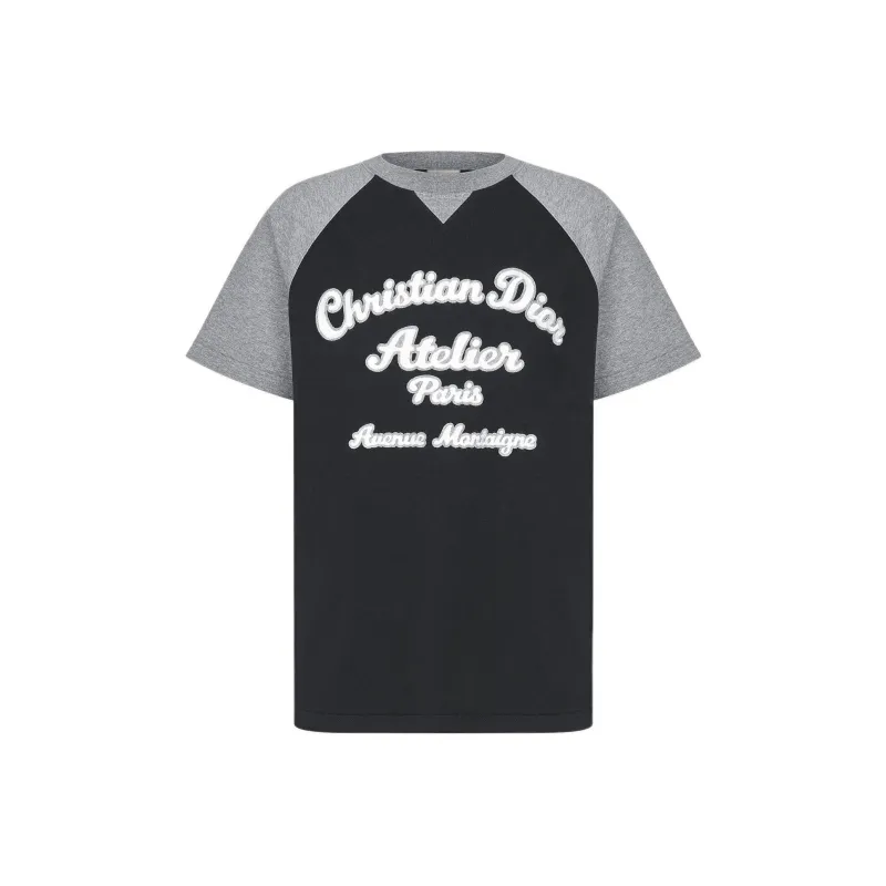 DIOR Quarterly New Products T Shirts Men Black-0