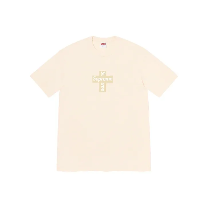 Supreme Cross Box Logo Tee-7