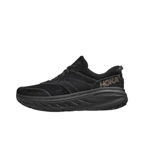 HOKA ONE ONE Bondi L Engineered Garments Black Cow Hair