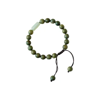 Three Inches Of Daylight Green Sandalwood Wooden Bracelets Unisex