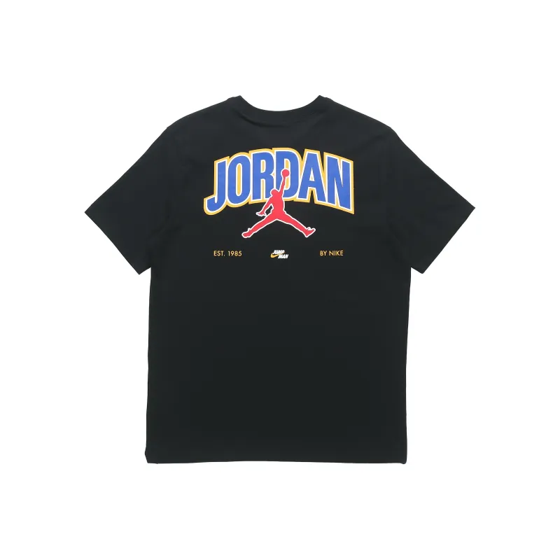 Jordan Set-in Sleeve T-Shirt Men's Black-0
