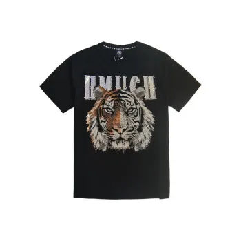 TCH T-Shirts Unisex Black Base Gold Logo