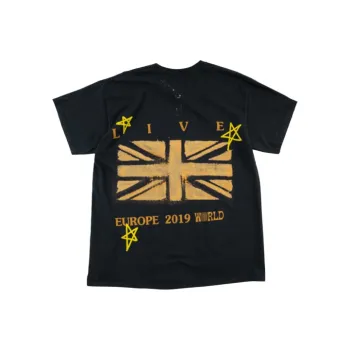 Travis Scott Astroworld Tour London Union Jack T Shirt