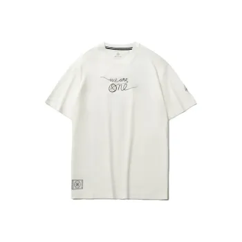 LiNing x Dft T Shirt Men's Ecru